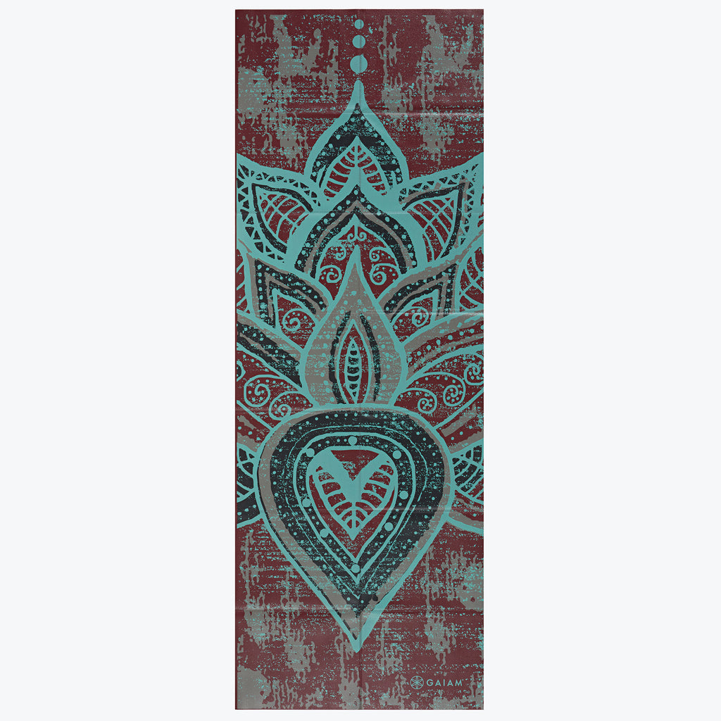 Gaiam® Foldable Solid Grey Yoga Mat, 1 ct - Foods Co.