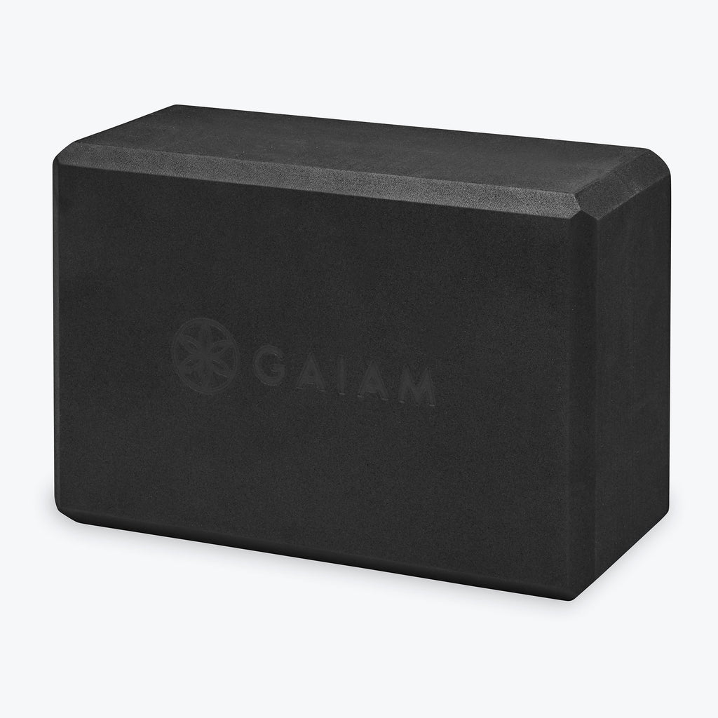 Gaiam Studio 8Ft Premium Yoga Strap - Black