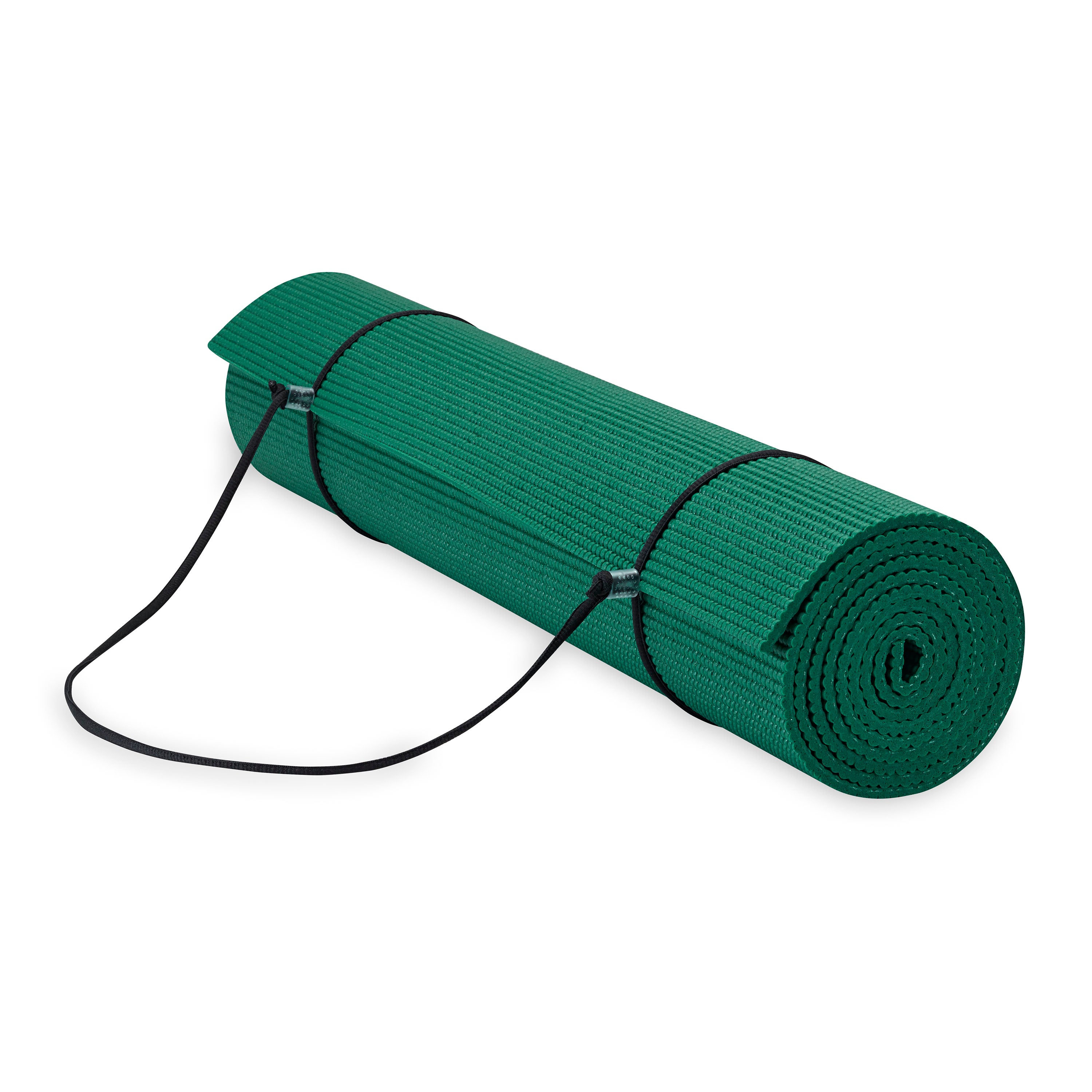 Essentials Thick Yoga Mat Fitness & Exercise Mat with Easy-Cinch