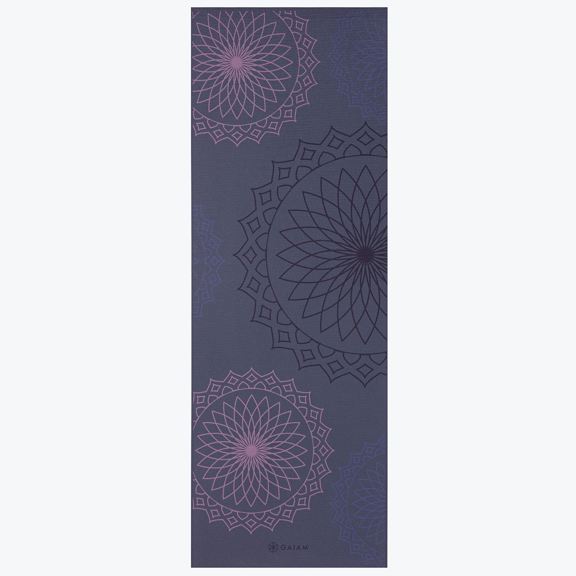 Gaiam Essentials Premium Yoga Mat with Yoga Mat Carrier Sling, Purple, —  ShopWell