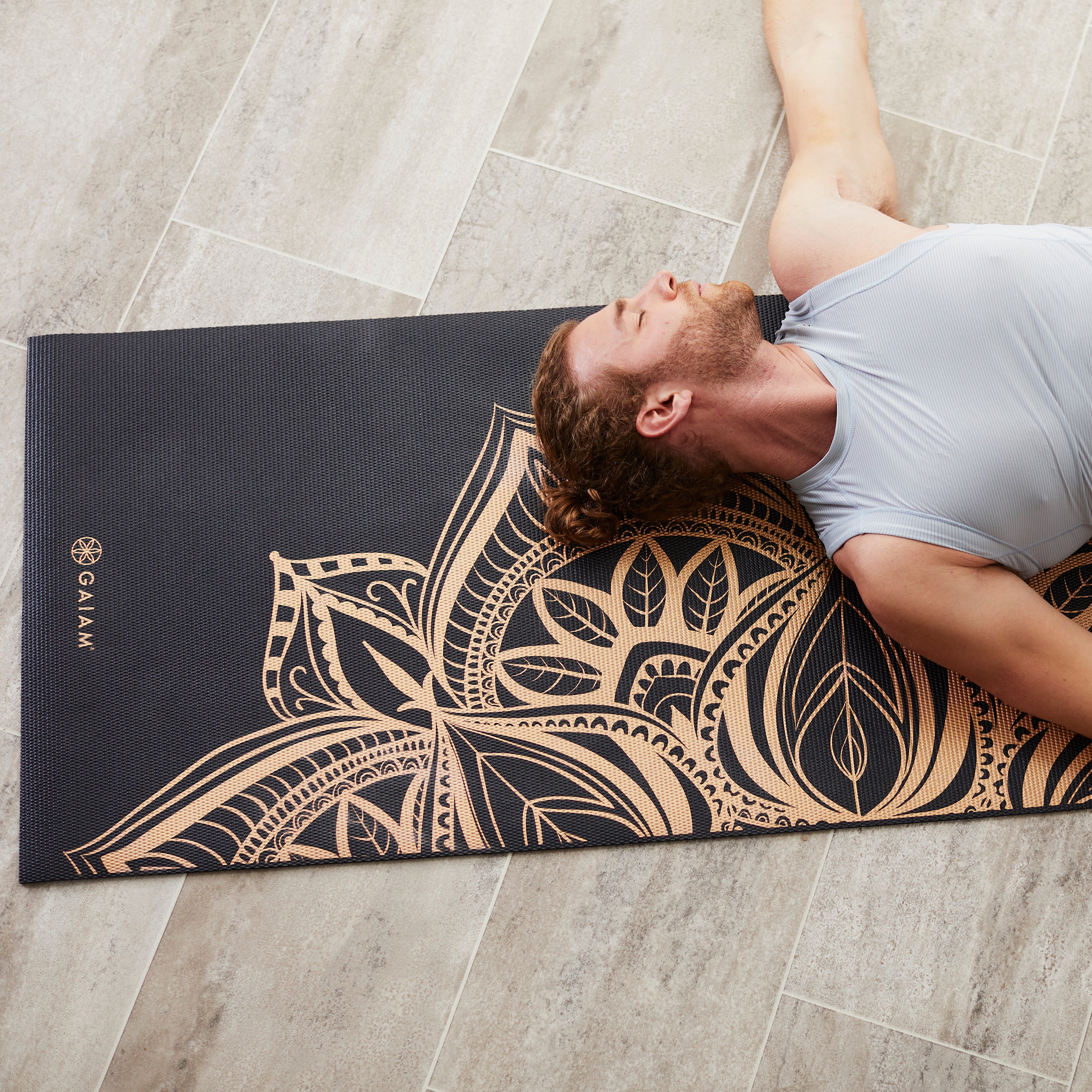 Gem-Embedded Yoga Mats : luxury yoga mat
