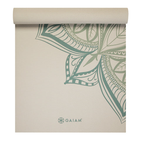 Gaiam-Tapete de Yoga Solid Color, Ginástica Marinha, 5mm - AliExpress